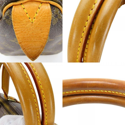Louis Vuitton Speedy 30 Handbag Speedy 30 M41526 Monogram Brown Gold Hardware