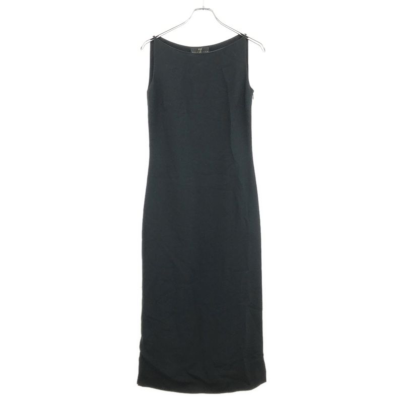 Balenciaga Vintage Sleeveless Maxi Dress Black