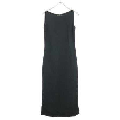 Balenciaga Vintage Sleeveless Maxi Dress Black