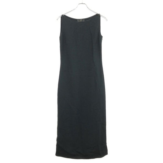 Balenciaga Vintage Sleeveless Maxi Dress Black