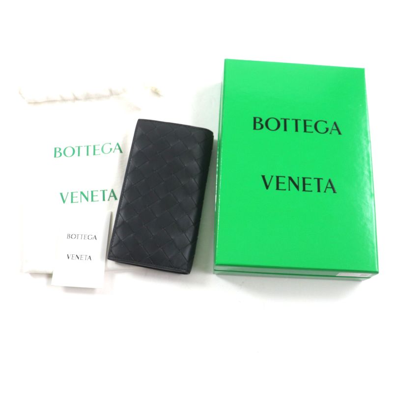 Bottega Veneta 676593-vcpq4 Intrecciato Long Wallet Billfold Leather Long