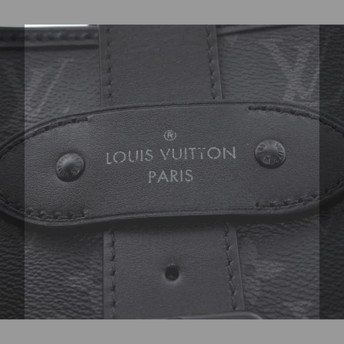 Louis Vuitton Monogram Eclipse Louis Vuitton Saumur Tote