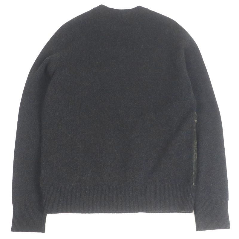 Louis Vuitton Han96wf94 Camel Cashmere Blend Halaco-switched Logo Long Sleeve