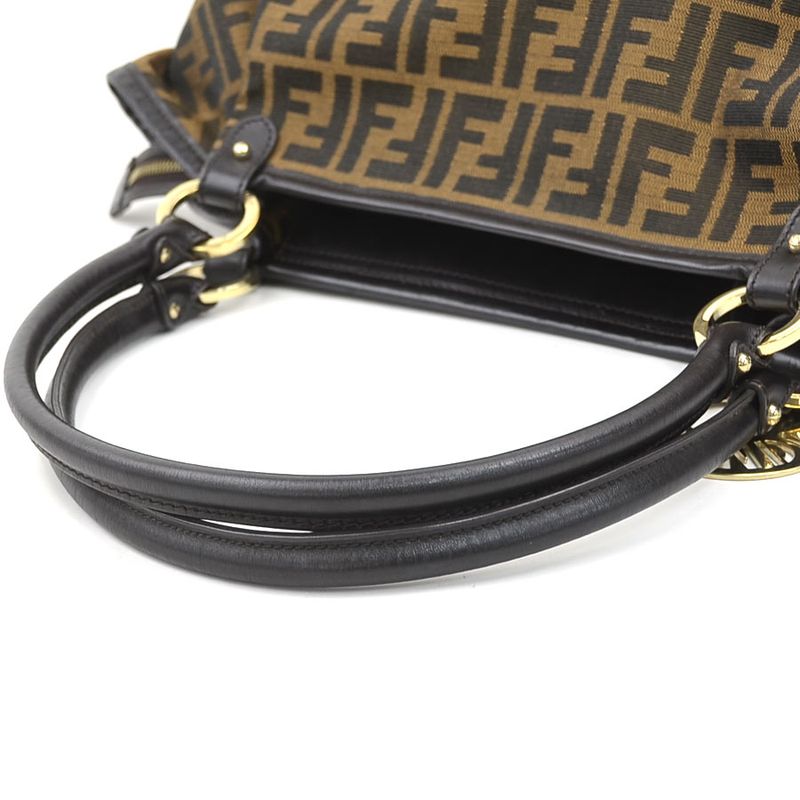 Fendi Shoulder Bag Zucca 8bh186-jwu