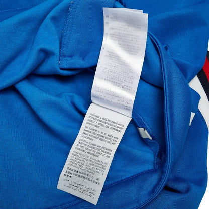 Gucci Webline Pants Sideline Size: XL 467527 Blue Multicolor Polyester Cotton