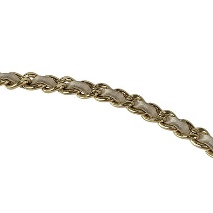 Chanel Shoulder Bag Choco Bar Light Brown Coco Mark/chain Shoulder Leather