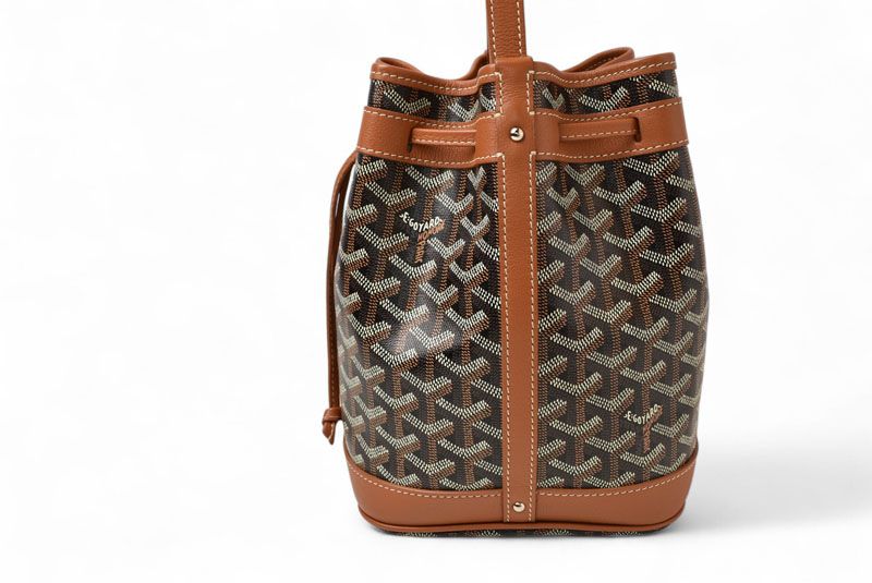 Goyard Bag Shoulder Bag Goyard Petit Flo Bucket Bag Peflotpmlty50cl50p Black