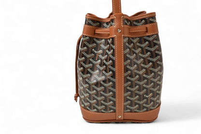 Goyard Bag Shoulder Bag Goyard Petit Flo Bucket Bag Peflotpmlty50cl50p Black