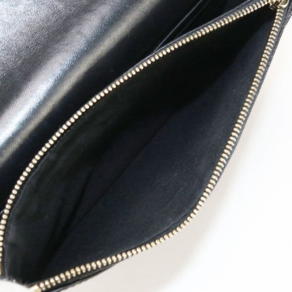 Balenciaga 444168 Chain Wallet Leather Women