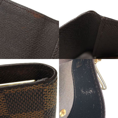 Louis Vuitton Key Case Multicles 4 N62631 Damier Canvas Brown - 4 Small Items
