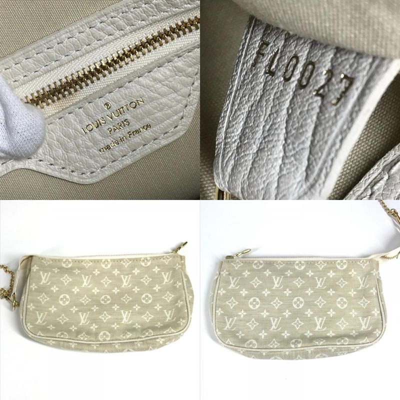 Louis Vuitton Shoulder Bag Bucket PM Bucket PM M95316 Monogram Mini Lin Canvas