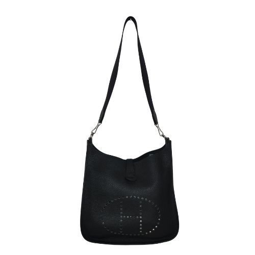 Hermes Shoulder Bag Taurillon Cles Mance Taurillon Cles Mance Evelyn 1 GM □E