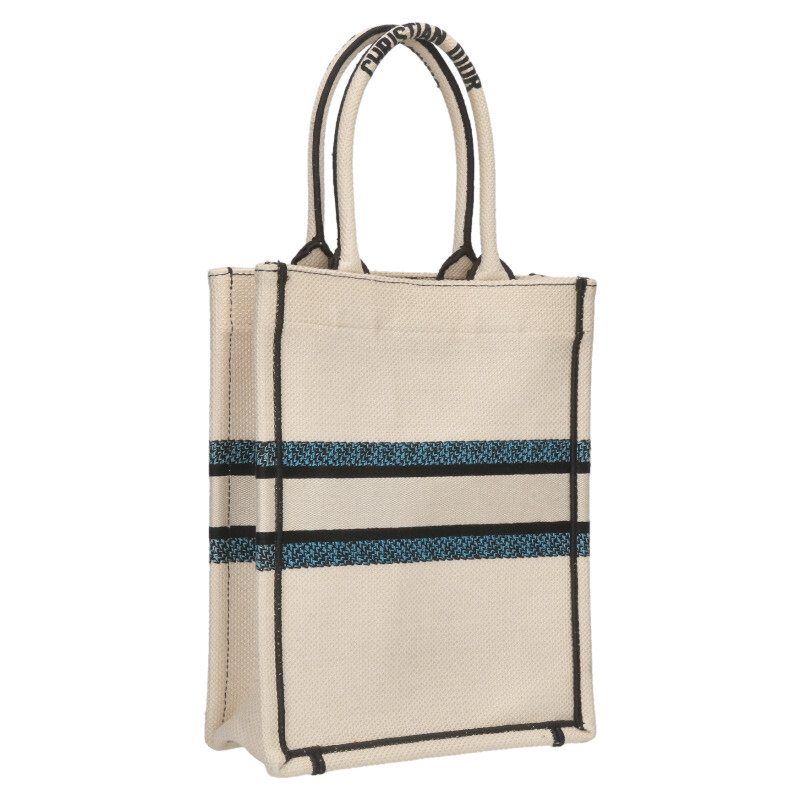 Christian Dior M1272zrgv BOOK TOTE Book Tote Star Embroidered Canvas Handbag