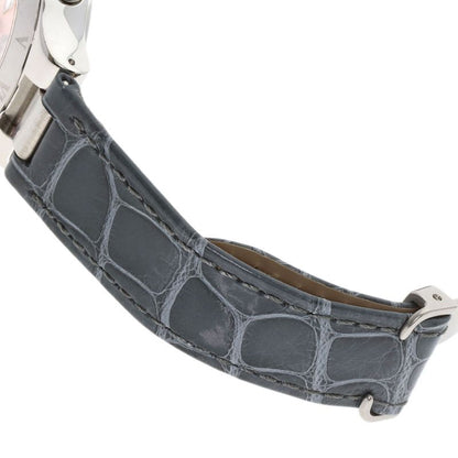 Cartier W1020012 Chronoscaf SM Wristwatch SS Leather Ladies