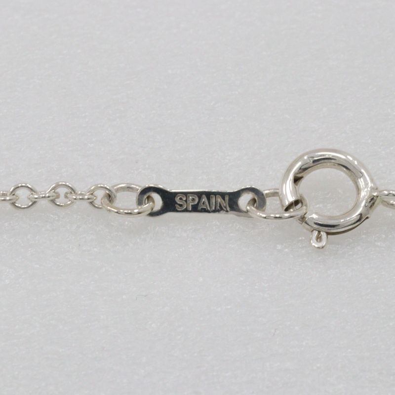 Tiffany & Co Open Heart Large Elsa Peretti 925 Silver Ladies 20.0g Necklace