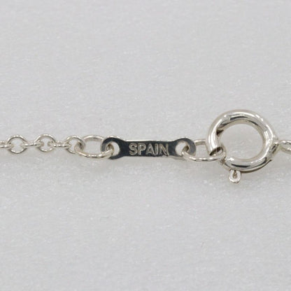 Tiffany & Co Open Heart Large Elsa Peretti 925 Silver Ladies 20.0g Necklace