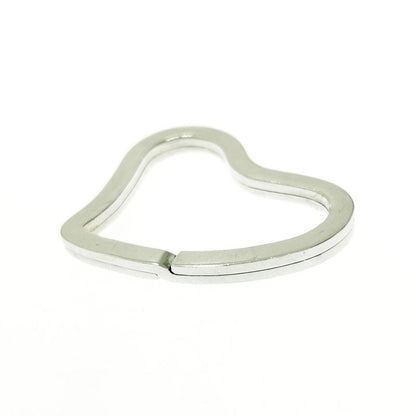 Tiffany & Co Tiffany & Co Silver Open Heart Key Ring 8.6g 925 Engraved 412106