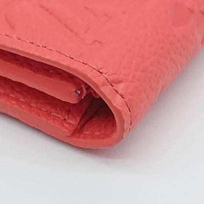 Unused Current Louis Vuitton Portmonnaie Rosalie Compact Wallet Pink IC Chip