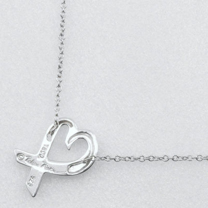 Tiffany & Co Loving Heart Paloma Picasso 925 Silver Ladies 2.1g Necklace