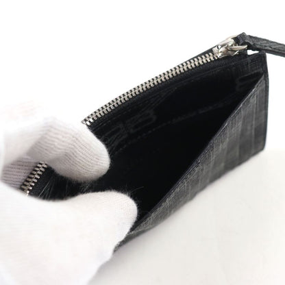 Balenciaga 640535 CASH Leather Bbmonogram Logo Print Fragment Case Card Holder
