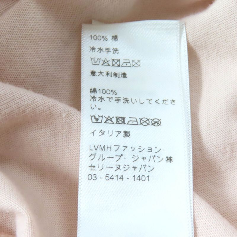 Celine 21SS 2x586114l 100% Cotton Anchor Logo Crew Neck Short Sleeve T-shirt