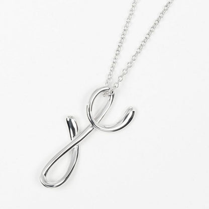 Tiffany & Co Letter Y Initial Y Silver 925 Ladies 2.35g Necklace