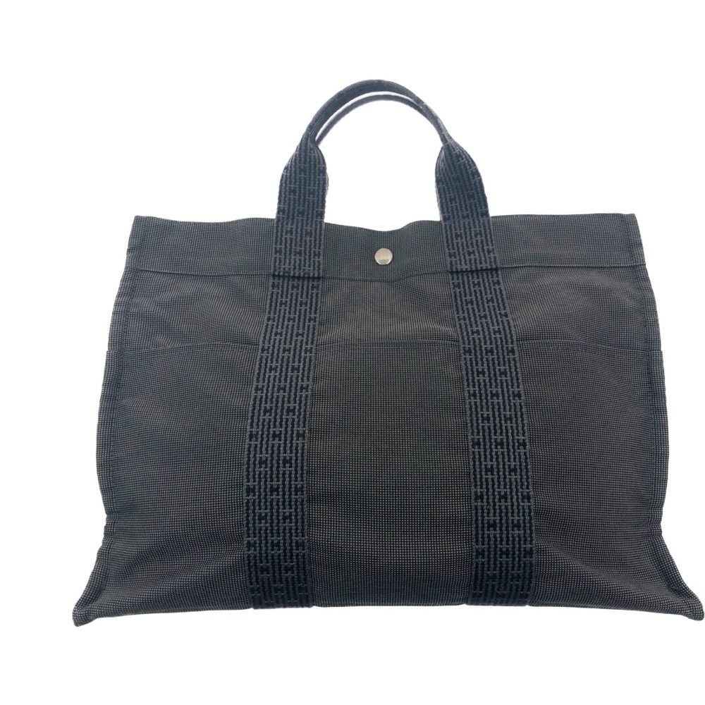 Hermes Her Line MM Tote Bag 100951m Gray