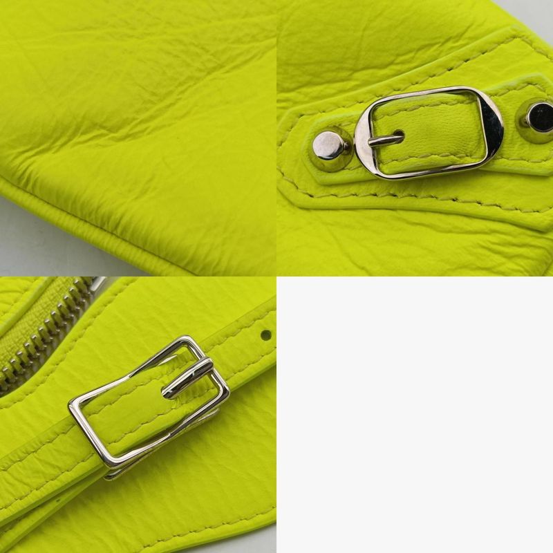 Balenciagapochette Yellow Leather 4316547210 C528147