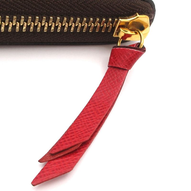 Louis Vuitton Damier Portefeuille Cles Mance N60534 Slize Long Wallet