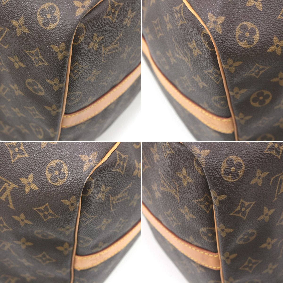 Louis Vuitton Monogram Keepall Bandouliere 60 Boston Bag