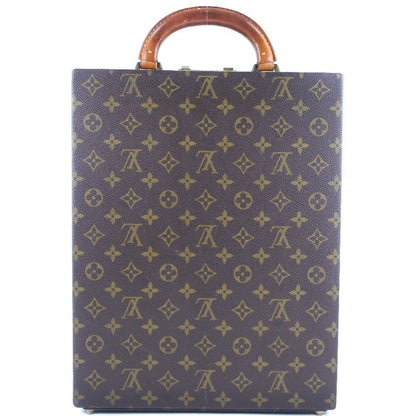 Louis Vuitton Attache Case Monogram Canvas Brown 861 Men's Business Bag