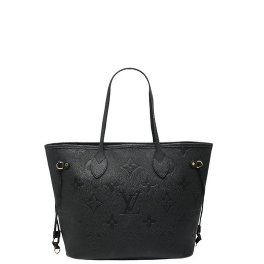 Louis Vuitton Monogram Empreinte Neverfull MM Tote Shoulder Bag M45685 Noir