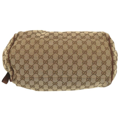 Gucci Sookie 223974 GG Canvas Leather Beige Brown 2WAY Shoulder Handbag 1260