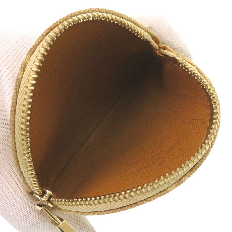 Louis Vuitton Porte Moneron M92452 Monogram Mini Beige Coin Case LV 0792 Louis