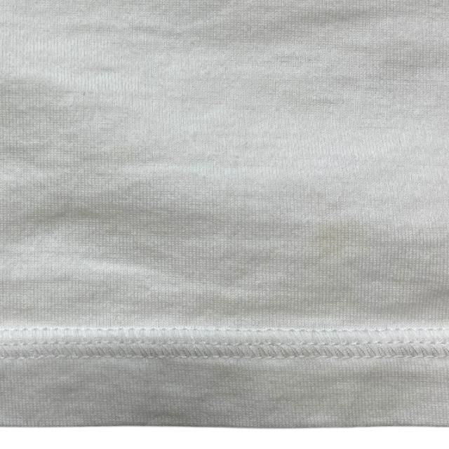 Hermes 2e4513du Top Dress Short Sleeves Grand Tralala Print Cotton White (size