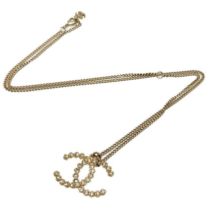 Chanel Coco Mark Rhinestone Necklace