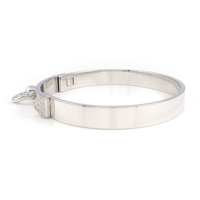 Hermes Bangle Collier D'ocian Pyramid Medallion Studded Pavé Diamonds Total