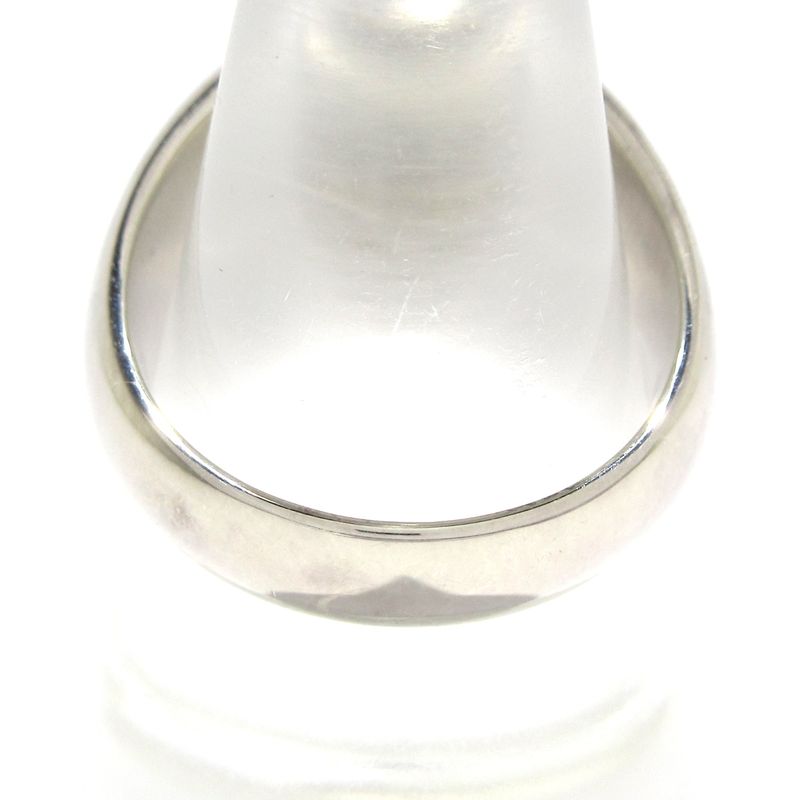 Hermes Ring 53 Exlibris Chevalier Silver And 18K Pink Gold