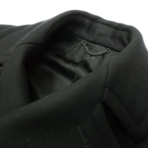 Louis Vuitton Technical Wool Pea Coat 1a8wql Men's #44 Double Breasted P Coat