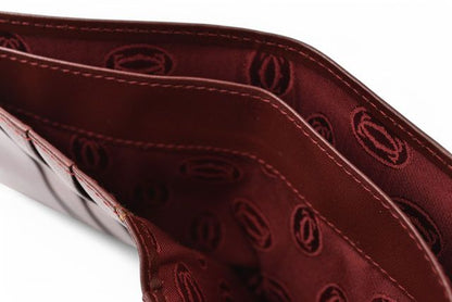Cartier Fold Wallet Vintage Cartier Men's Wallet Must De Cartier Bordeaux