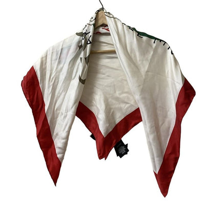 Gucci Scarf - Ivory X Red X Multi Sherry (web)