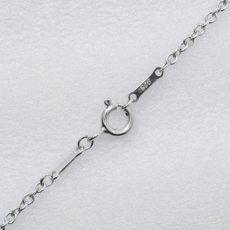 Tiffany & Co Open Heart Elsa Peretti 925 Silver Ladies 9.1g Necklace