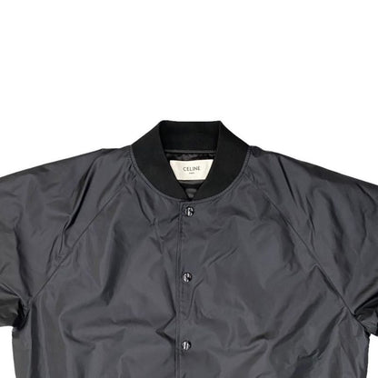 Celine Jacket Boy Doll Print Coach Jacket 2w751495m 48 Size Nylon Black White