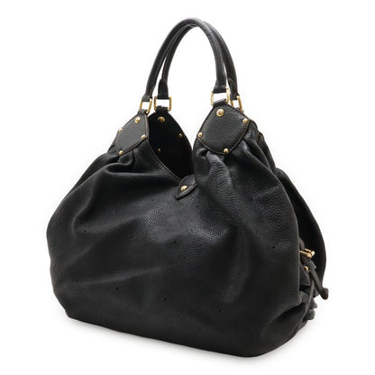 Louis Vuitton Monogram Mahina XL Tote Bag Shoulder Bag Leather Noir Black M95547