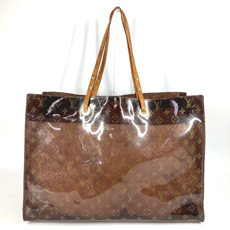 Louis Vuitton Tote Bag Cabas Cruise M50500 Vinyl/leather Brown