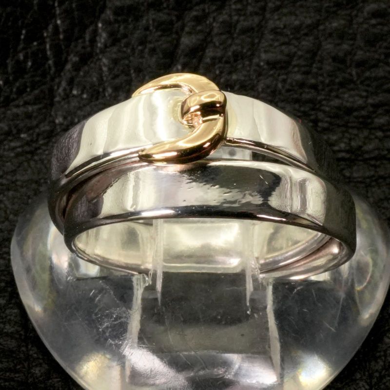 No 11 Hermes Double Belt Combination Ring 24-3709s
