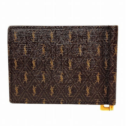 Yves Saint Laurent East West Wallet 647153 Bifold Wallet Money Clip Men's