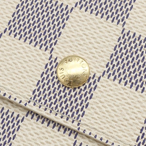 Louis Vuitton Long Wallet Porte Trésor International Damier Azure Canvas Damier