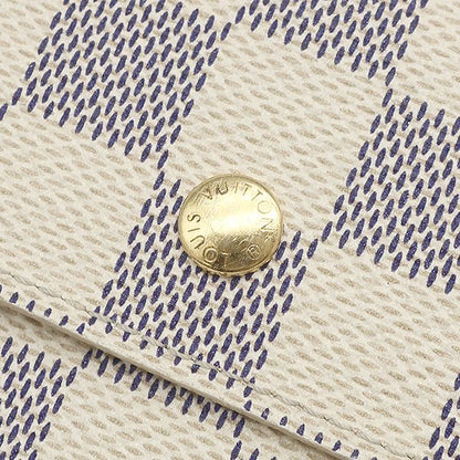 Louis Vuitton Long Wallet Porte Trésor International Damier Azure Canvas Damier