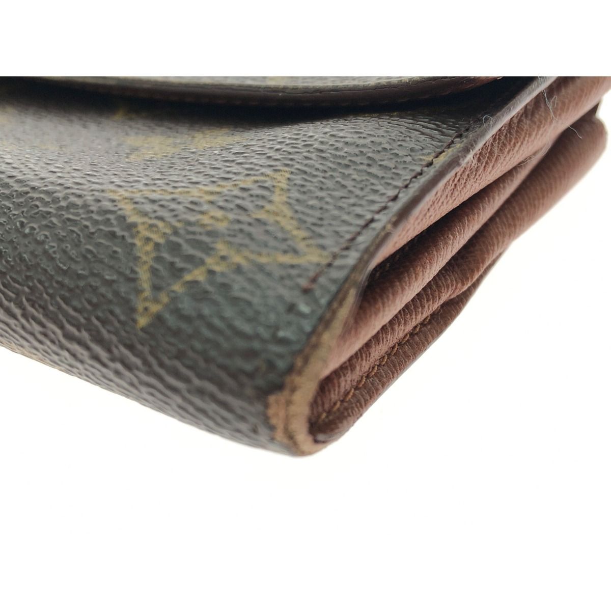Louis Vuitton Unisex Long Wallet Monogram Pochette Portomone Credit M61725